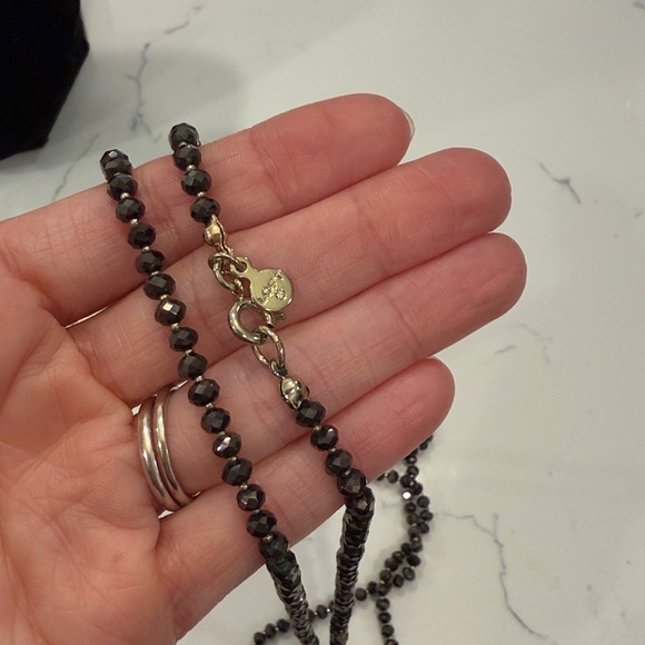 LOFT grey wrap necklace - Picture 2 of 5